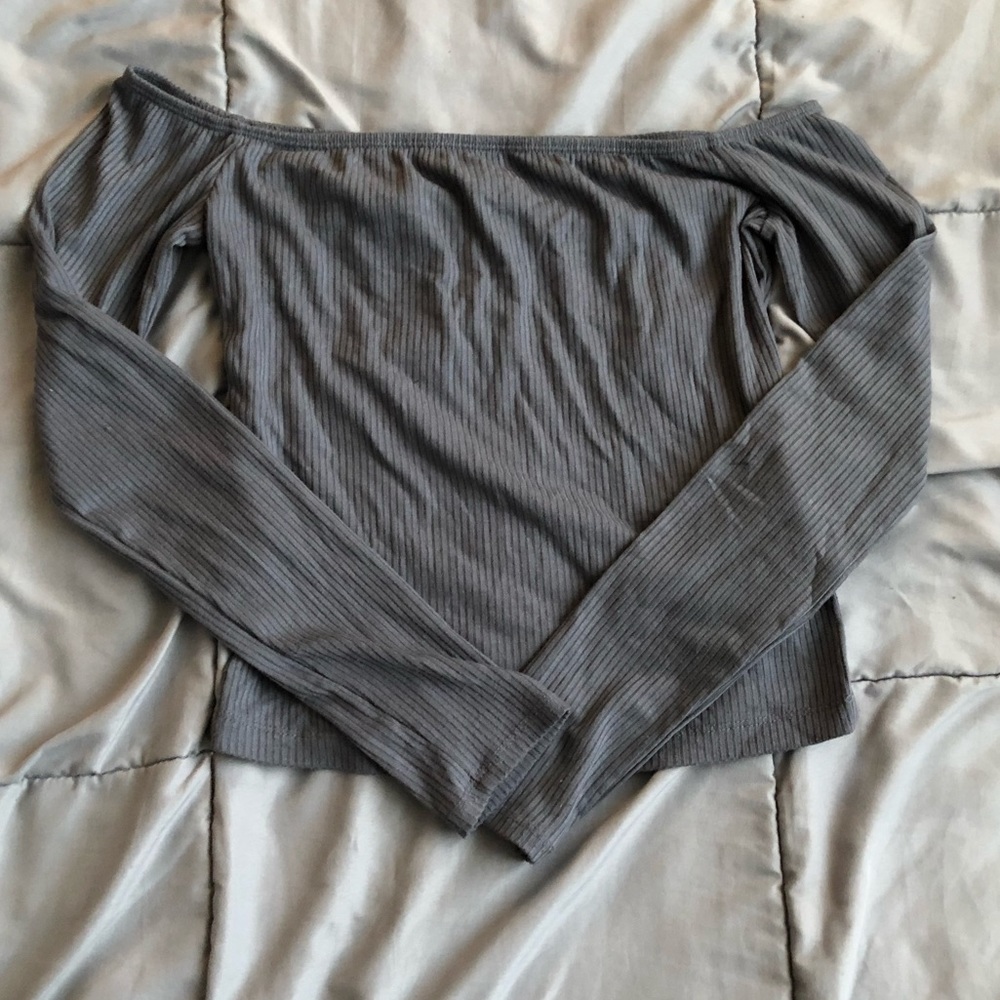 Off The Shoulder Long Sleeve